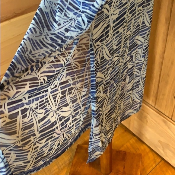 Baja Blue Resort long swim coverup Size Medium - Picture 5 of 12